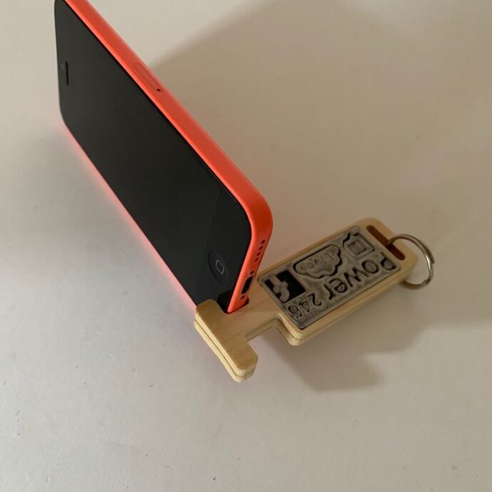 Phone Holder Keyring Power246